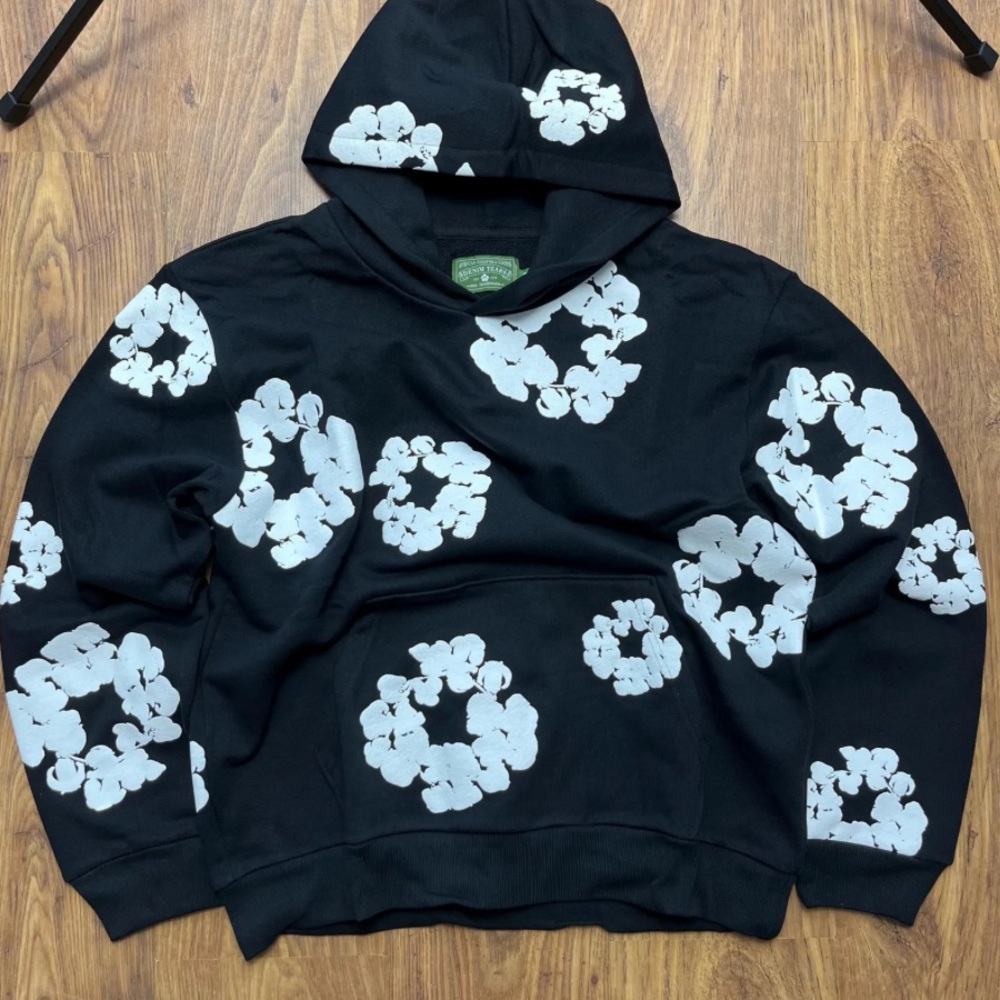 Black Denim Tears Hoodie! Size Medium, BRAND NEW✅ Authentic✅